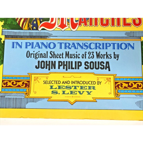 Sousa's Great Marches In Piano Transcription 23 Works Dover Music Books - Picture 3 of 9